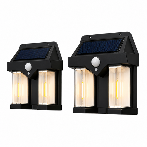 Solar Motion Sensor Wall Light