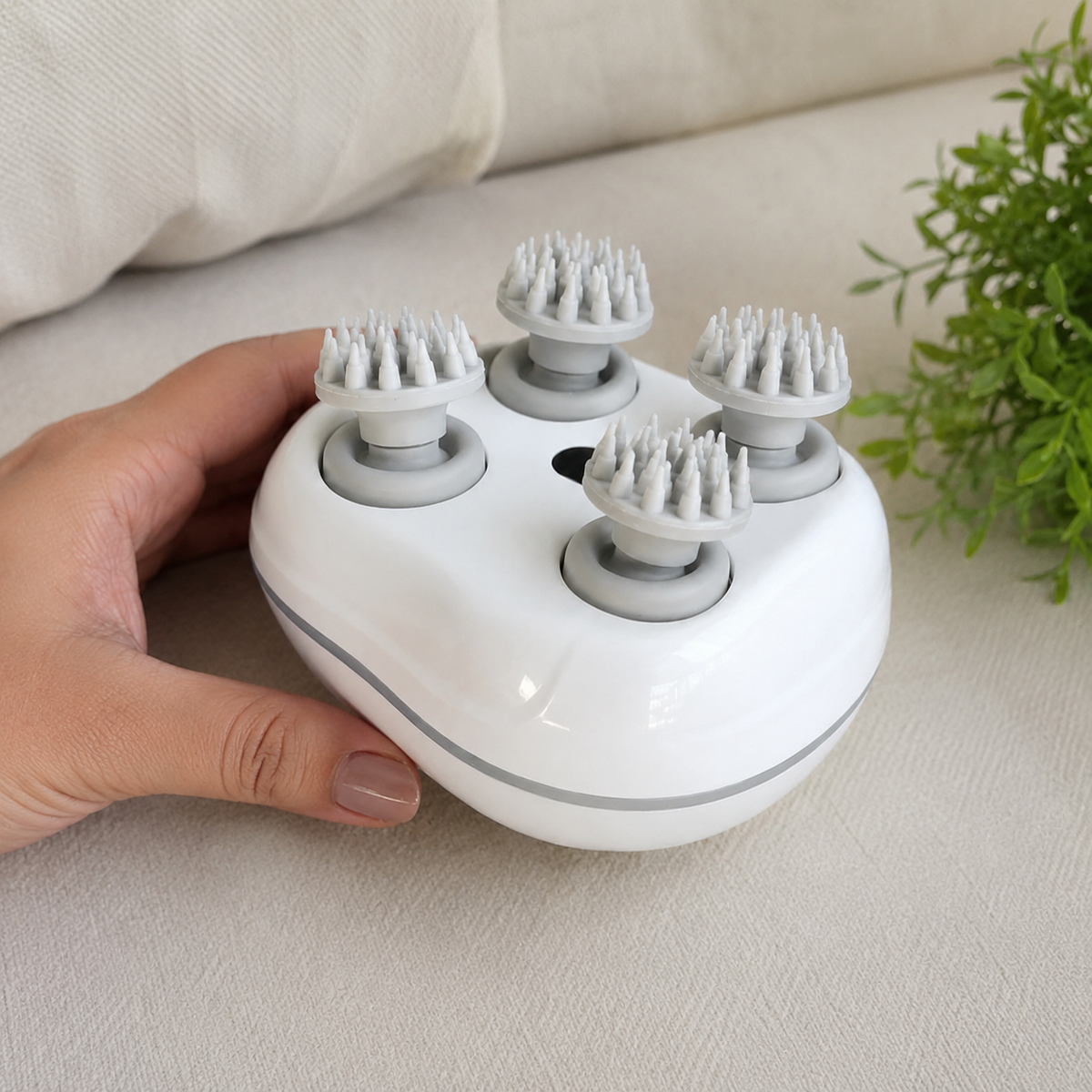 4-Head Electric Scalp & Head Massager
