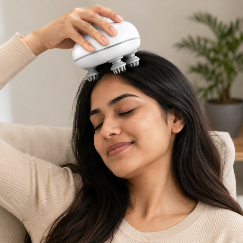 4-Head Electric Scalp & Head Massager
